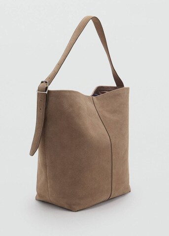 MANGO Shopper 'Carnaby' in Beige