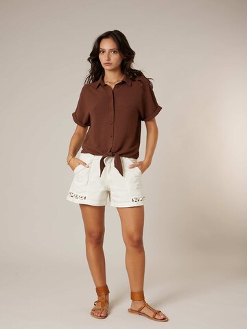 Chemisier 'DABBY' Deeluxe en marron