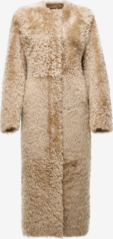 V S P Wintermantel 'Inesse' in Beige: Vorderseite