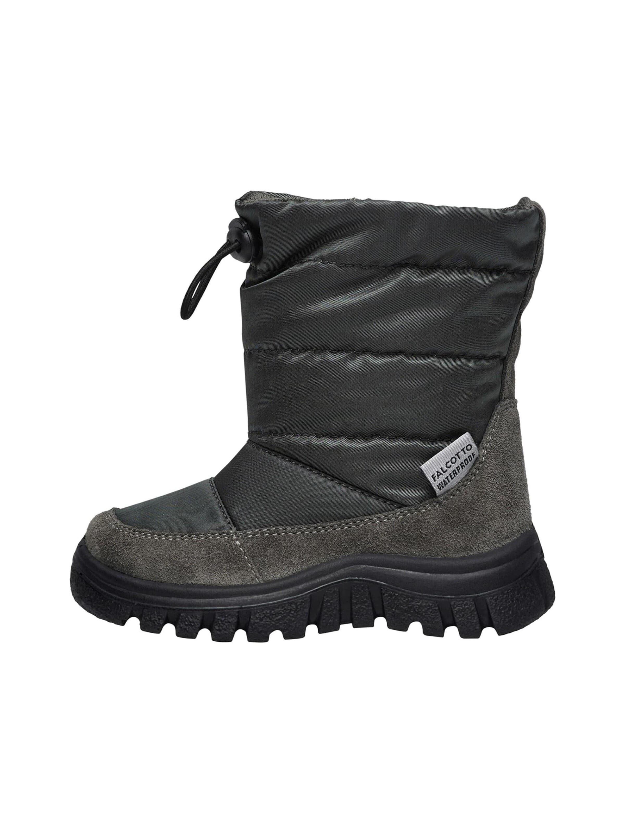 Bottes 'POZNURR 3' Falcotto en noir : devant