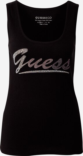 GUESS Top | črna / srebrna barva, Prikaz izdelka