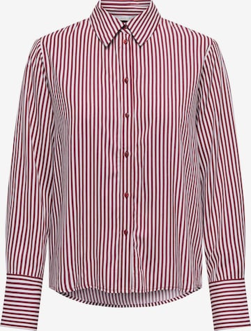 Camicia da donna 'ONLBerit' di ONLY in rosso: frontale