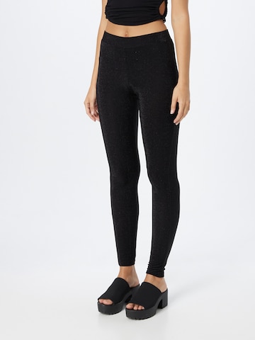 Skinny Leggings 'Infinity' Noisy may en noir : devant