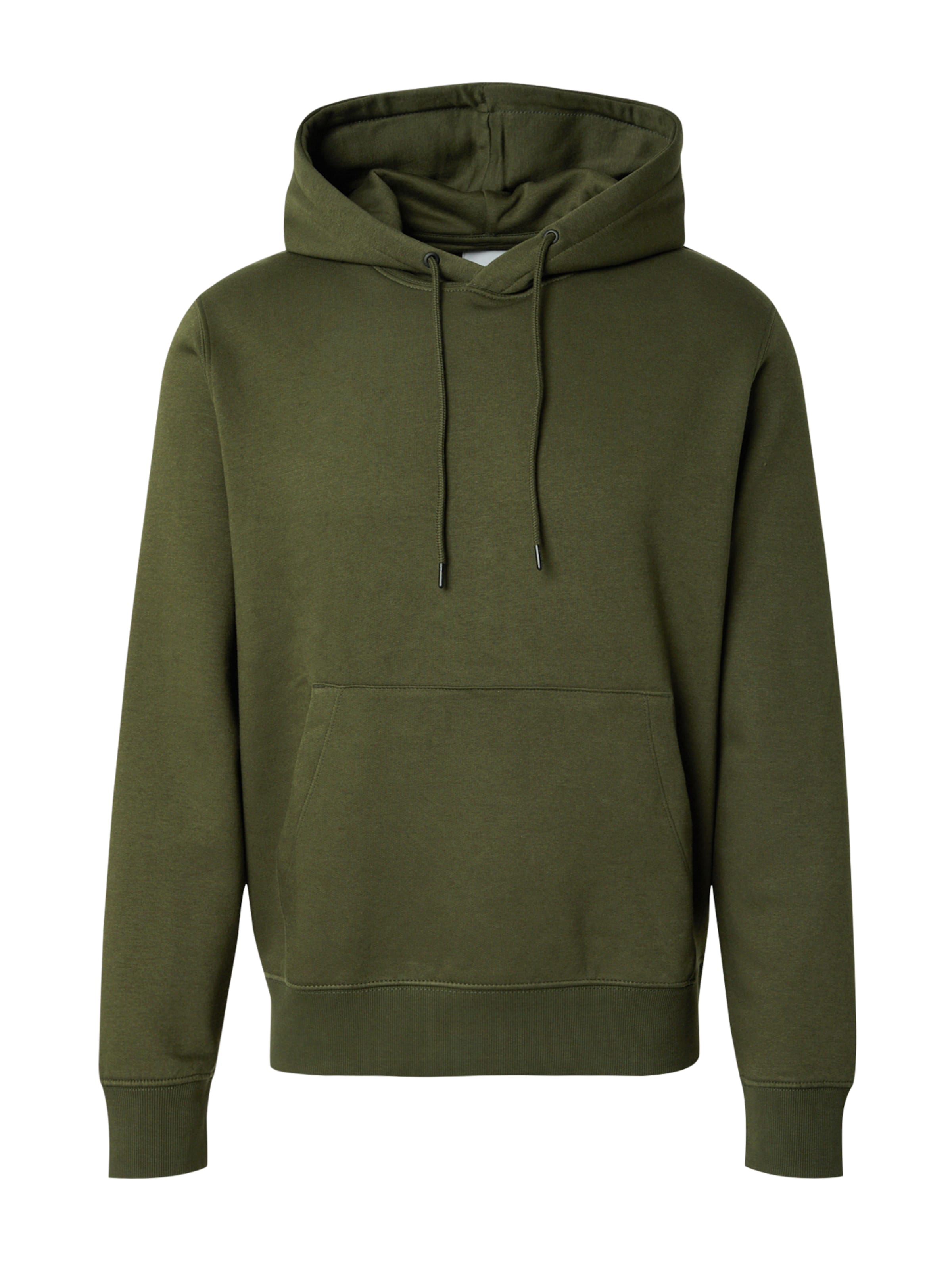 Sweat-shirt &#x27;JJEStar&#x27; JACK &amp; JONES en vert : devant
