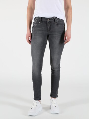 Miracle of Denim Skinny Jeans 'Ellen' in Grau