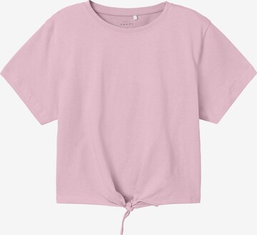 rožinė NAME IT Marškinėliai 'VAYA'