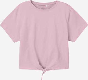 NAME IT Μπλουζάκι 'VAYA' σε ροζ