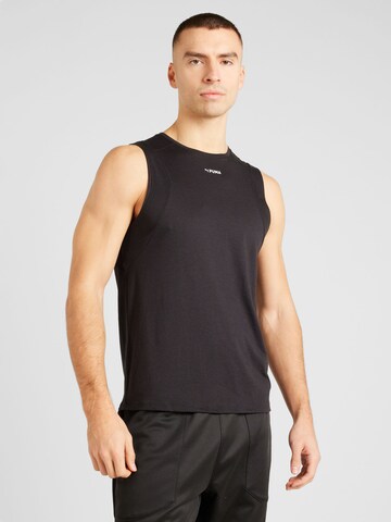 PUMA Functioneel shirt 'Triblend' in Zwart: voorkant