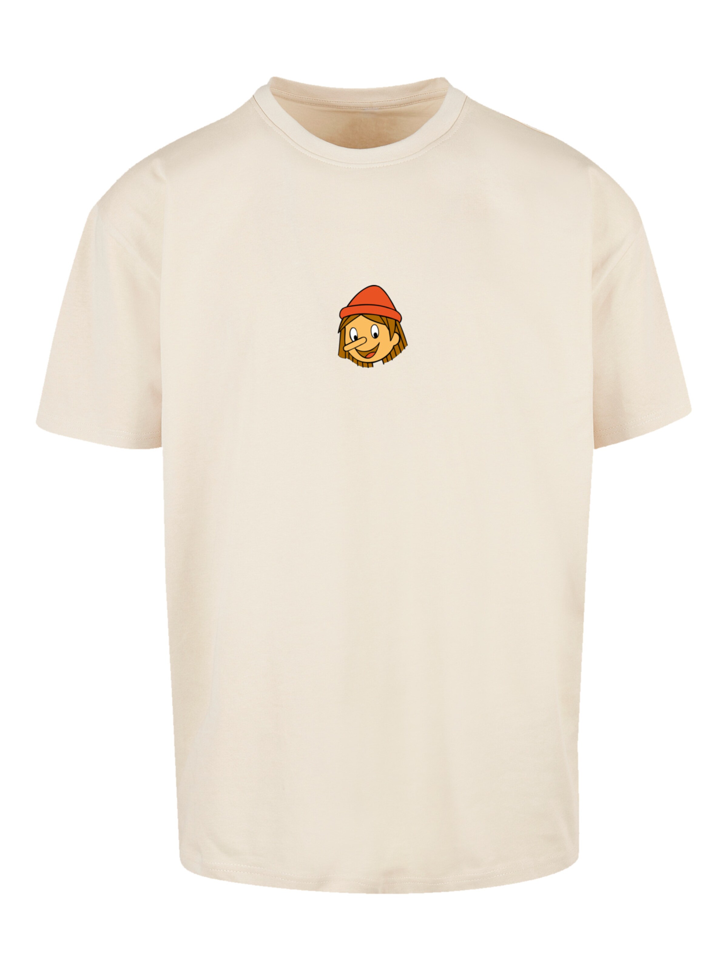 T-Shirt F4NT4STIC en beige : devant