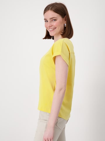 monari - Camisa em amarelo