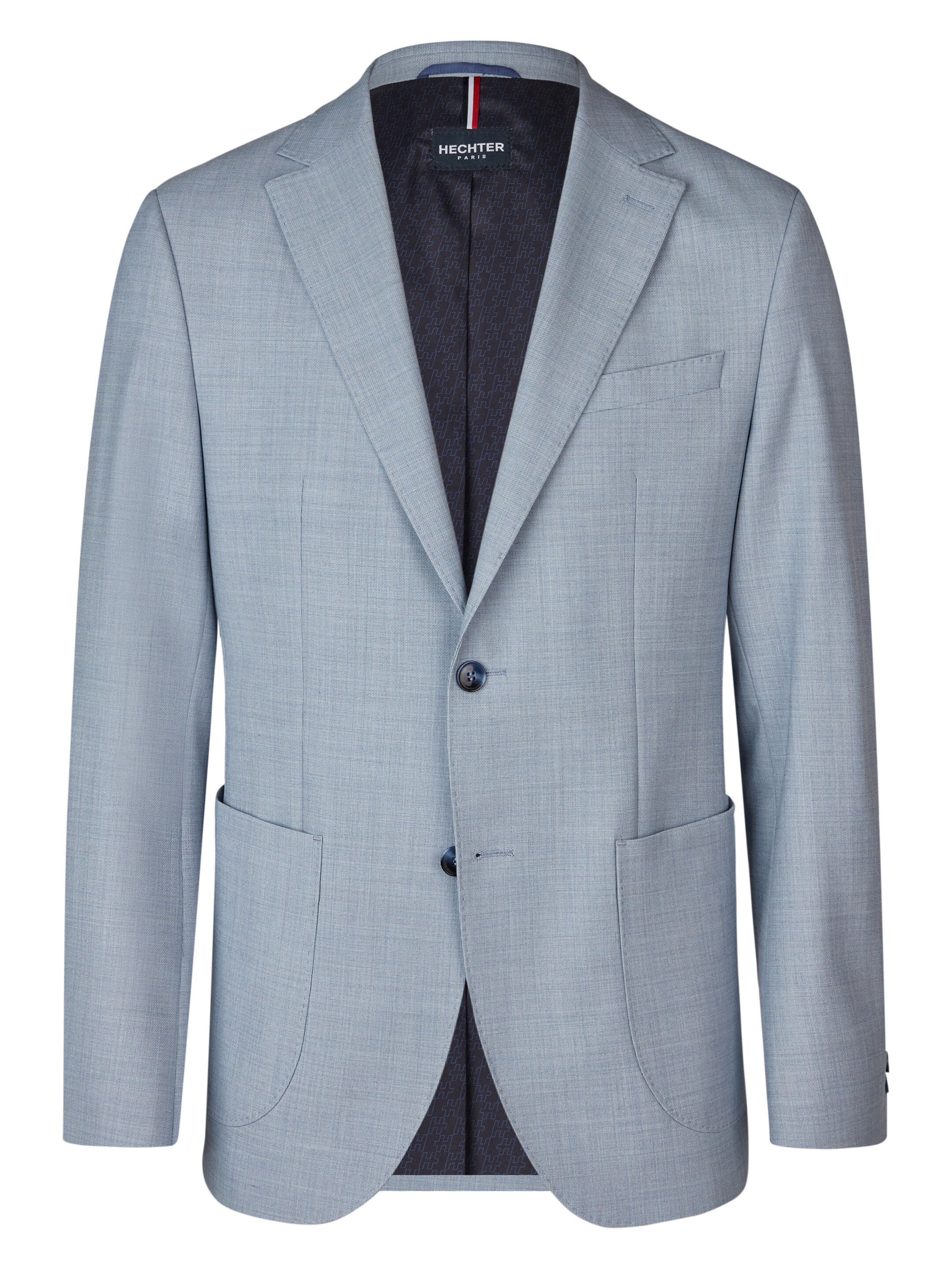 Coupe regular Veste de costume 'H-XTENSION' HECHTER PARIS en bleu : devant