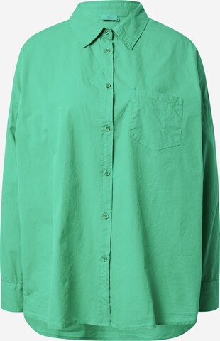 Cotton On Blouse in Groen: voorkant