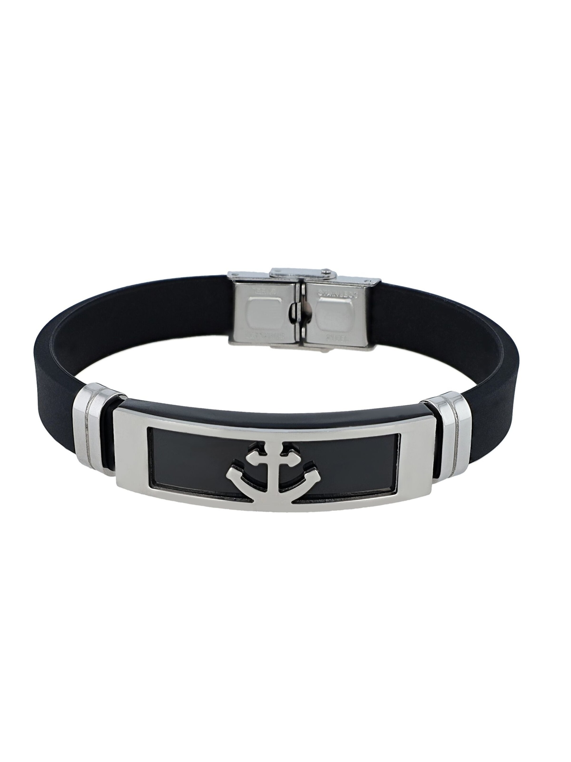 Akzent Bracelet 'Rylan, langlebig' in Black: front