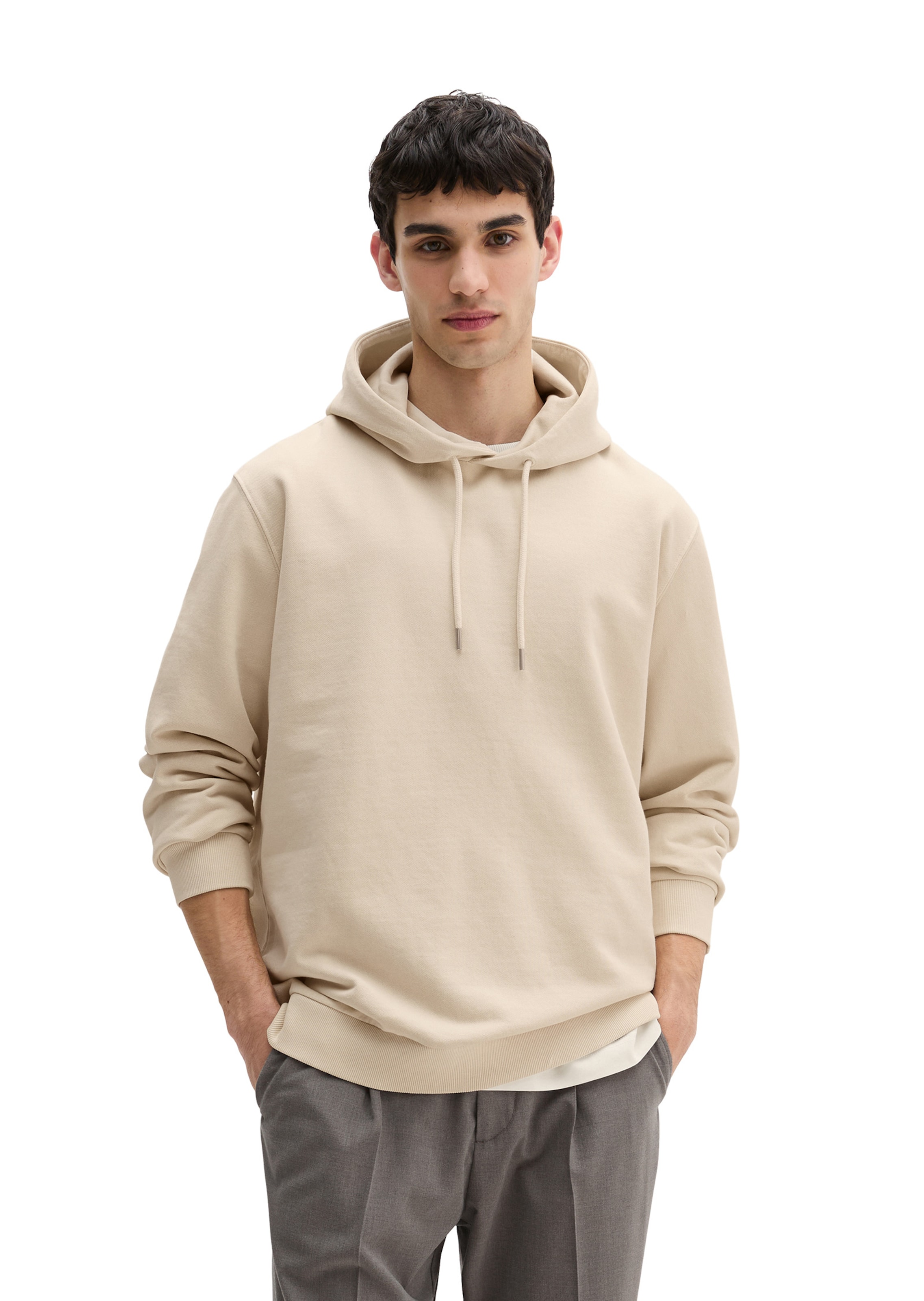 Marc O'Polo Sweatshirt in Beige: Vorderseite