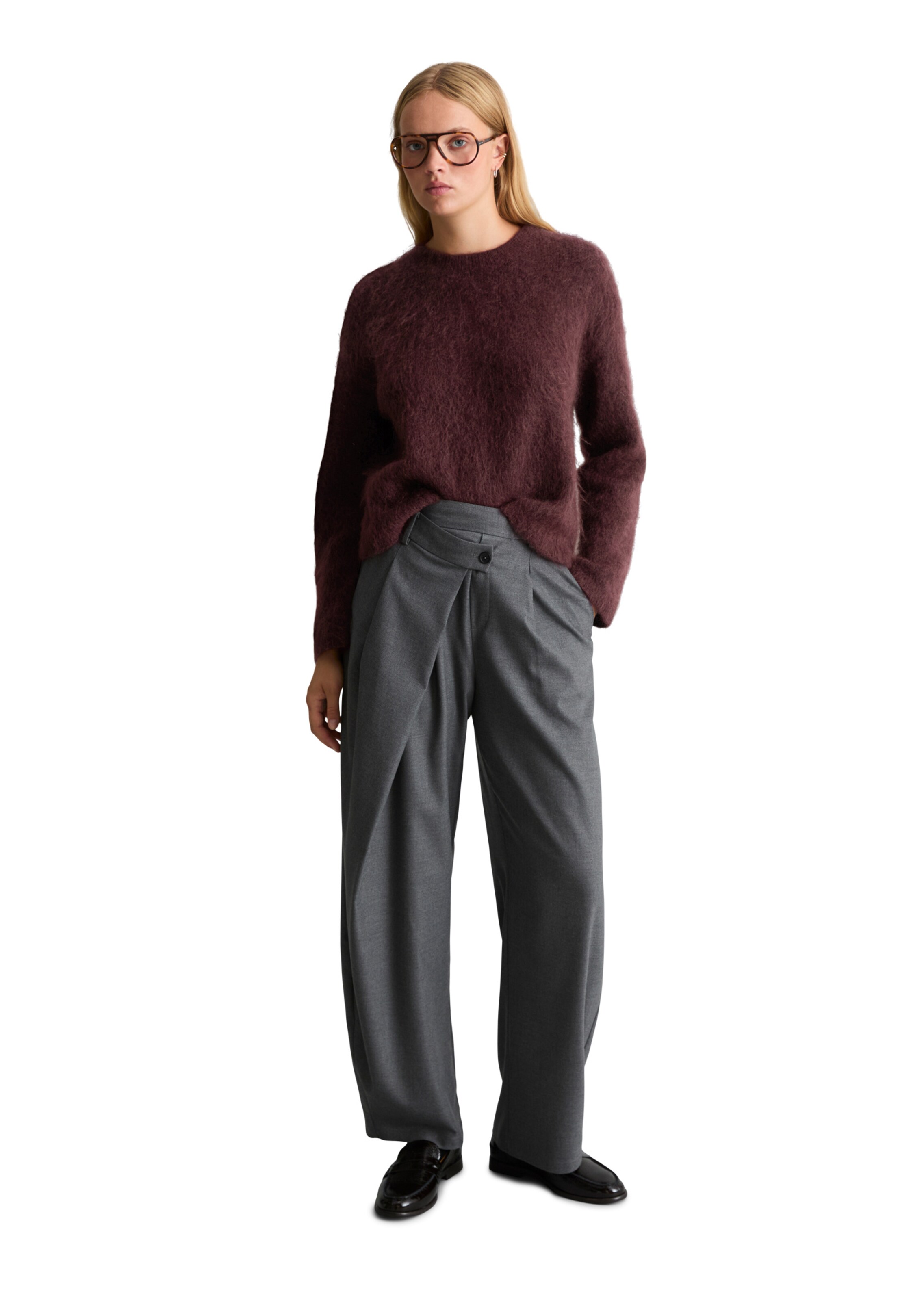Marc O'Polo DENIM Sweater in Red: front