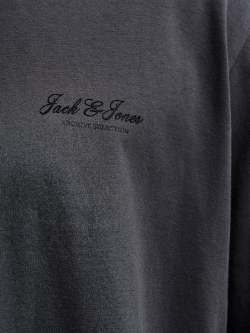 Jack & Jones Plus Shirt 'JJEArchive' in Grey