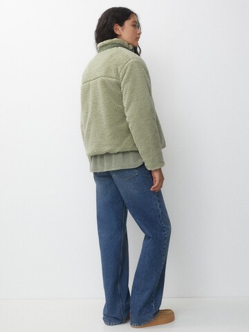 Veste mi-saison Pull&Bear en vert