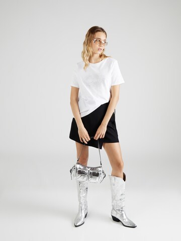 T-shirt PIECES en blanc