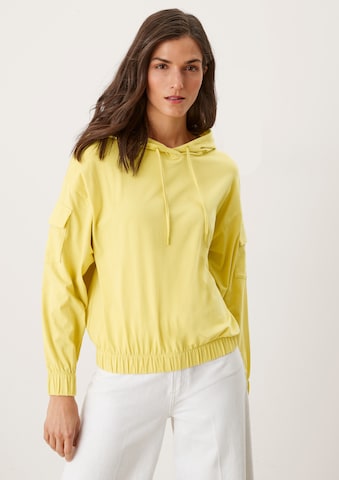 s.Oliver Sweatshirt in Yellow: front