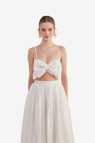 Haut HOLLY LOLLY en blanc : devant