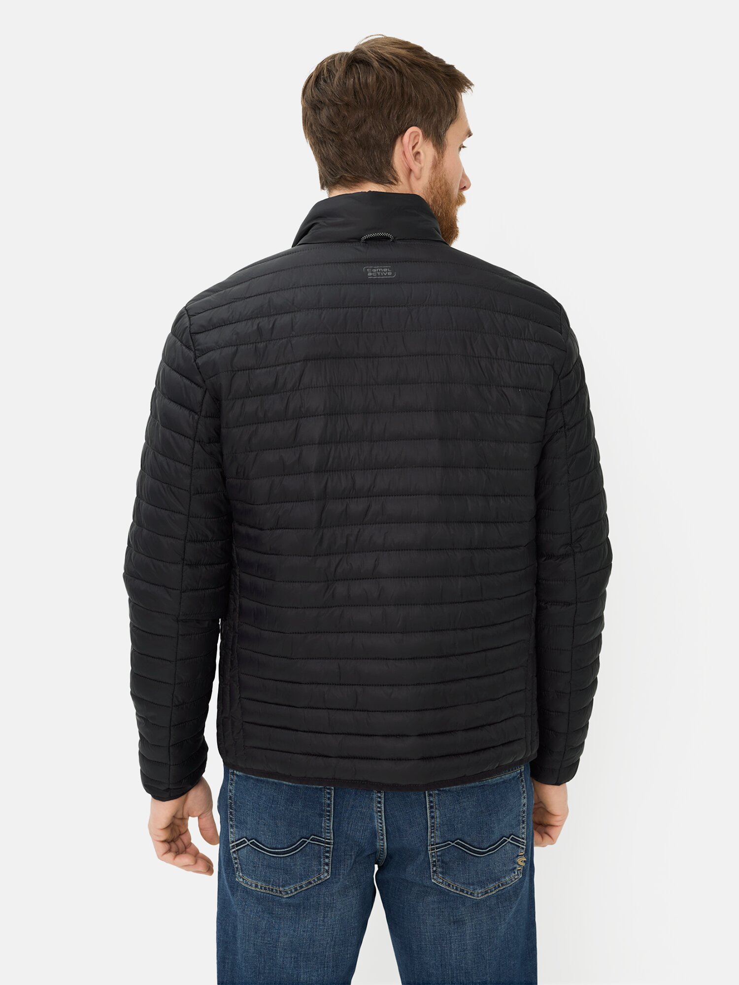 Camel Active Giacca In Pelle Uomo | Nero | Taglia Unica | Classica E Resistente