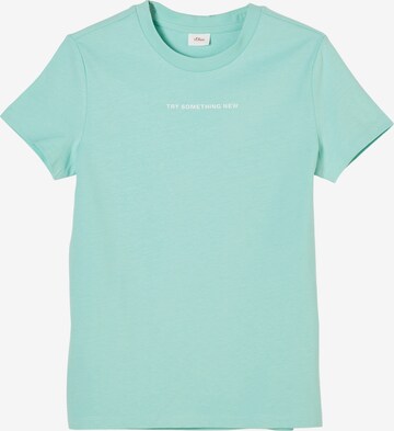 s.Oliver Shirt in Green: front