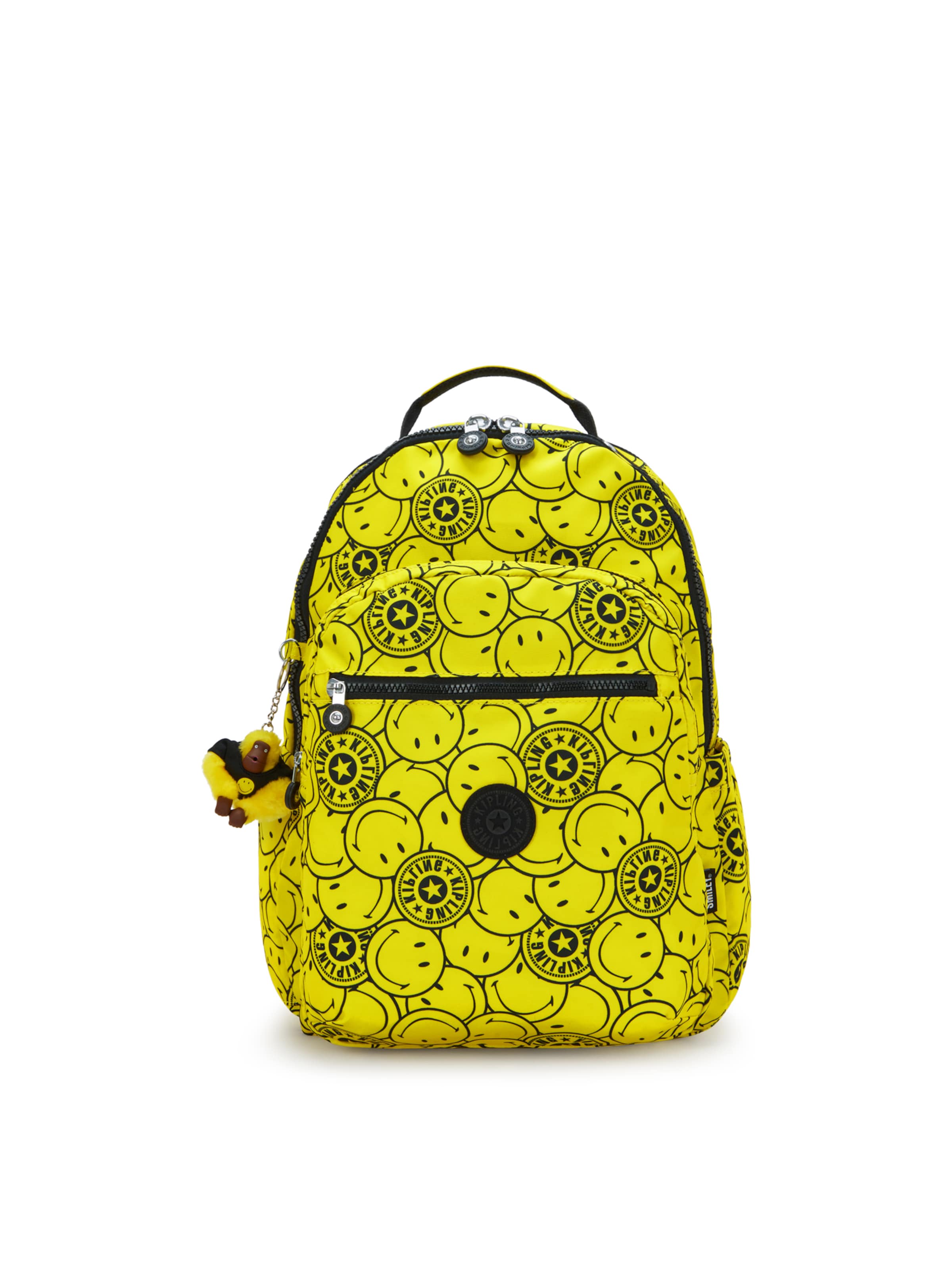 KIPLING Rygsæk 'Seoul Lap' i gul: forside