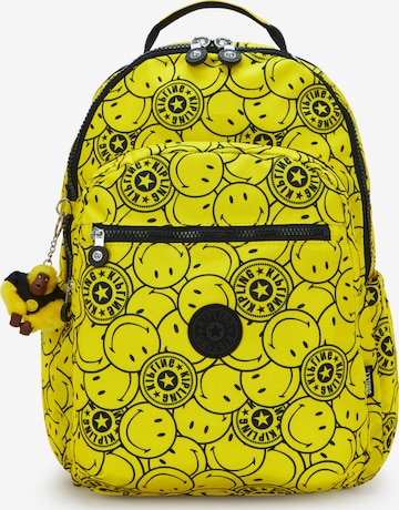 KIPLING Рюкзак 'Seoul Lap' в Желтый: спереди
