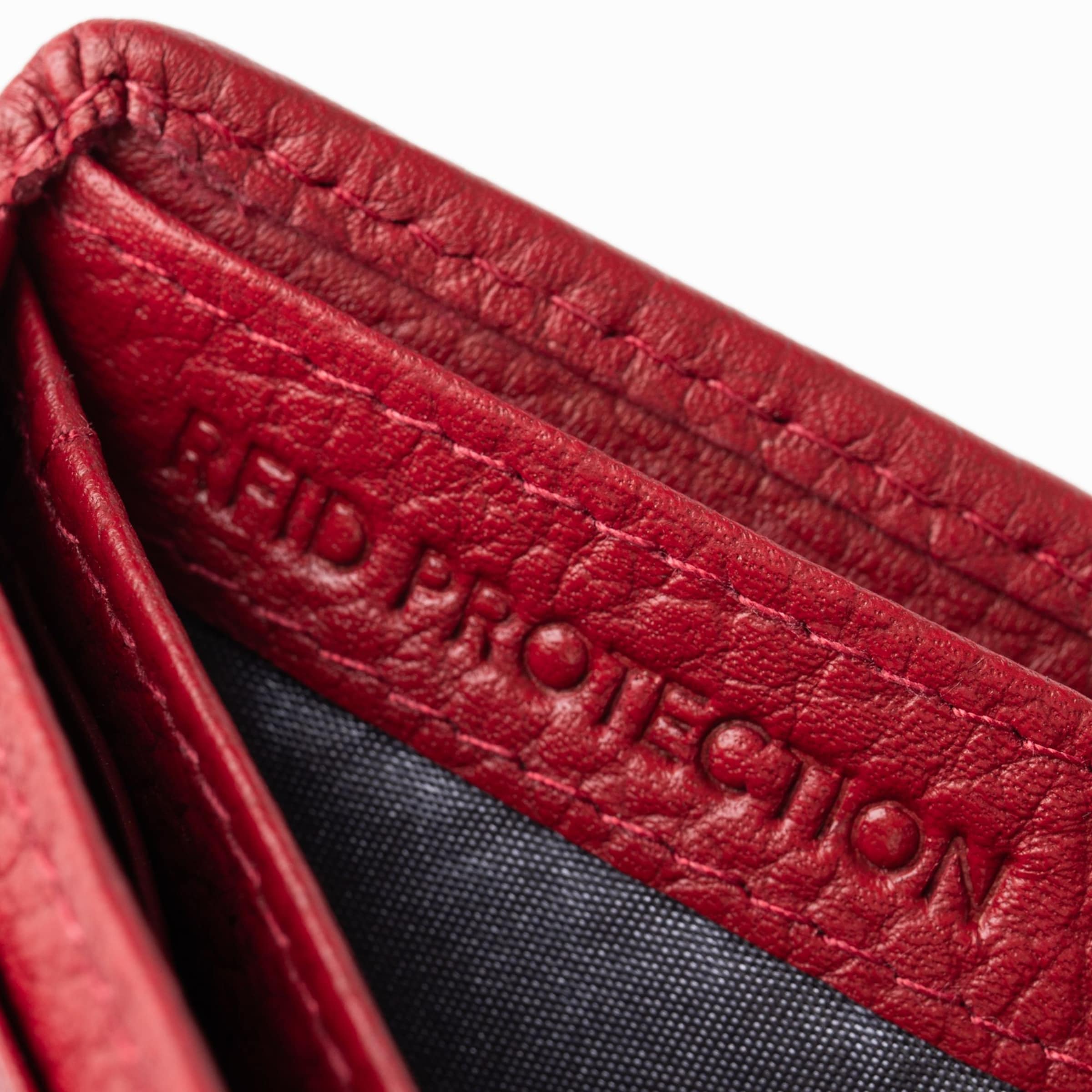 Lazarotti Wallet 'Bologna' in Red