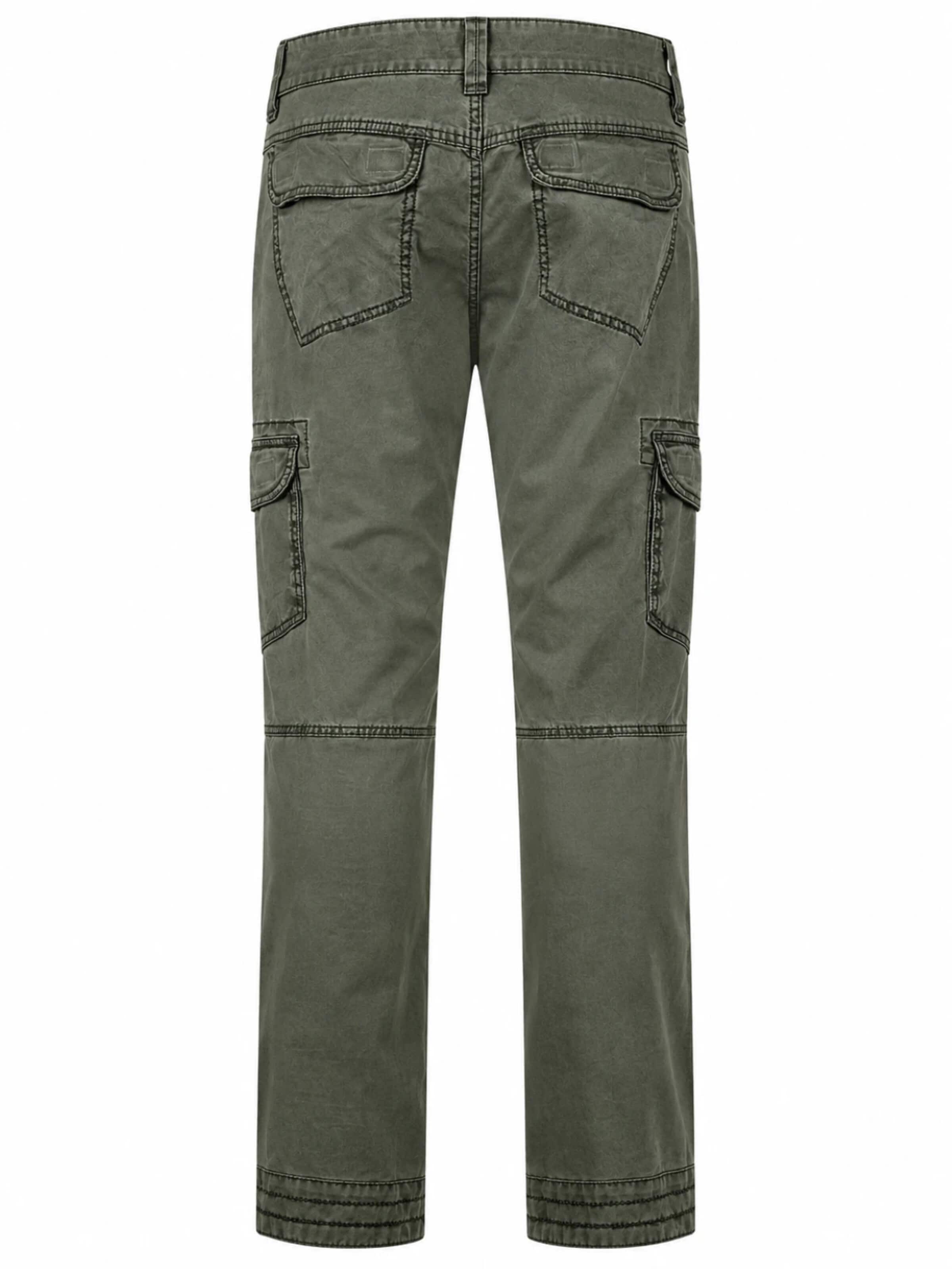 TIMEZONE Regular Cargo trousers in Green: front