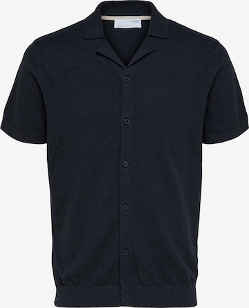 Chemise 'Berg' SELECTED HOMME en bleu : devant