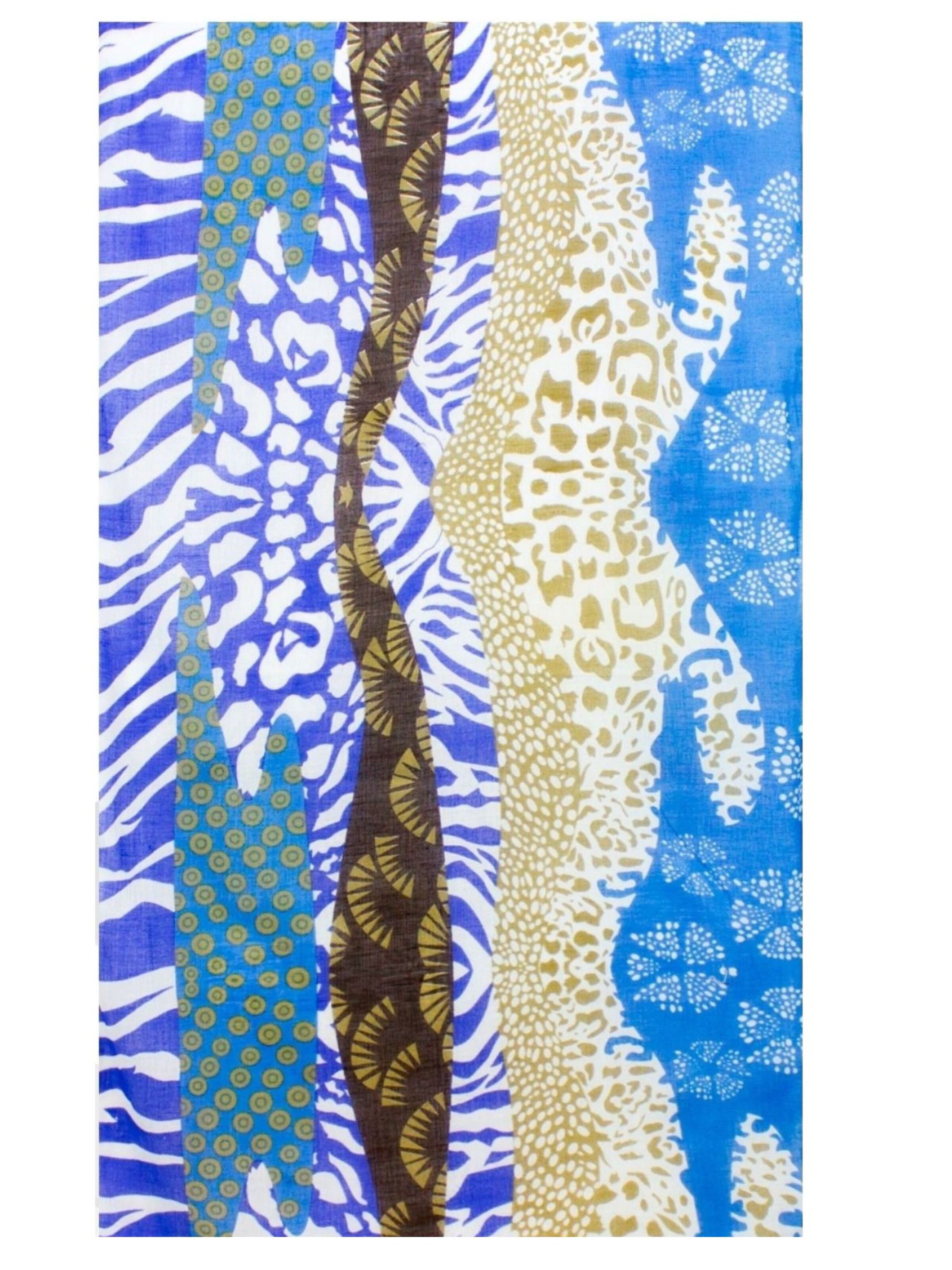 Sunsa Tube Scarf 'Sunsa' in Blue