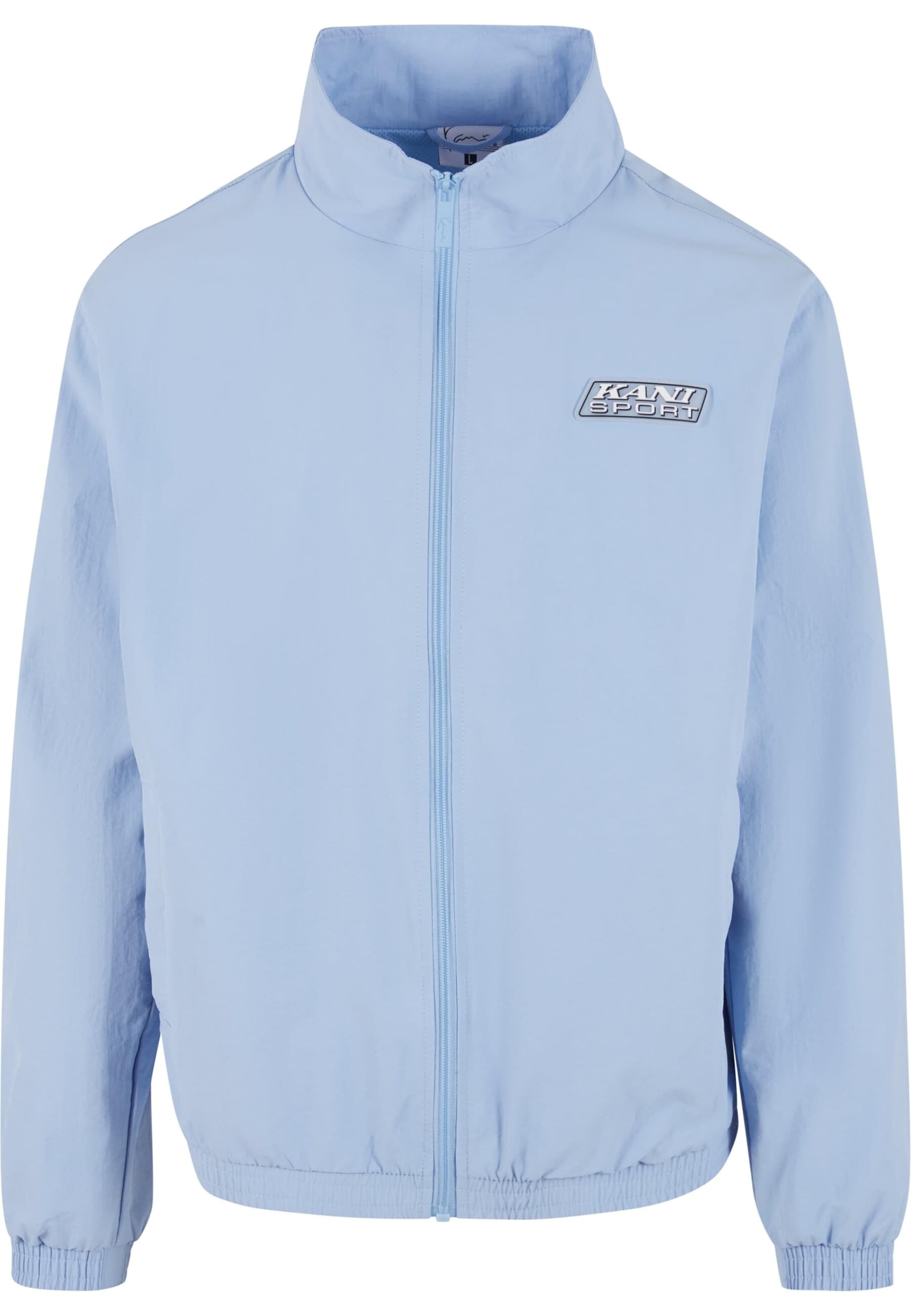 Karl Kani Přechodná bunda 'KM-JK035--090-32' - světlemodrá / šedá / černá, Produkt