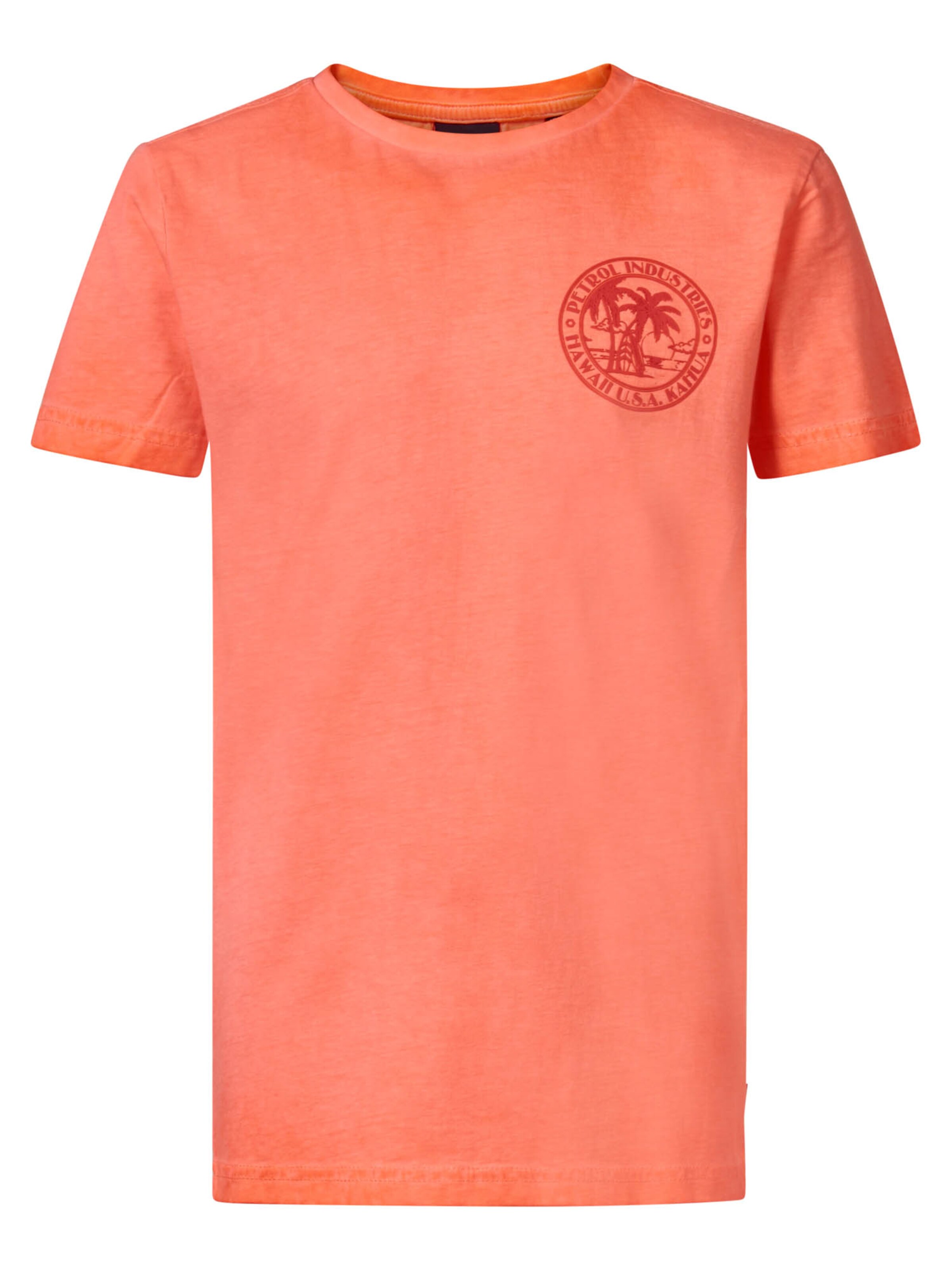 Petrol Industries Shirt 'Pismo Beach' in Orange: front
