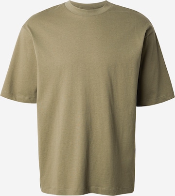 SELECTED - Camiseta 'SLHBOB' en verde: frente