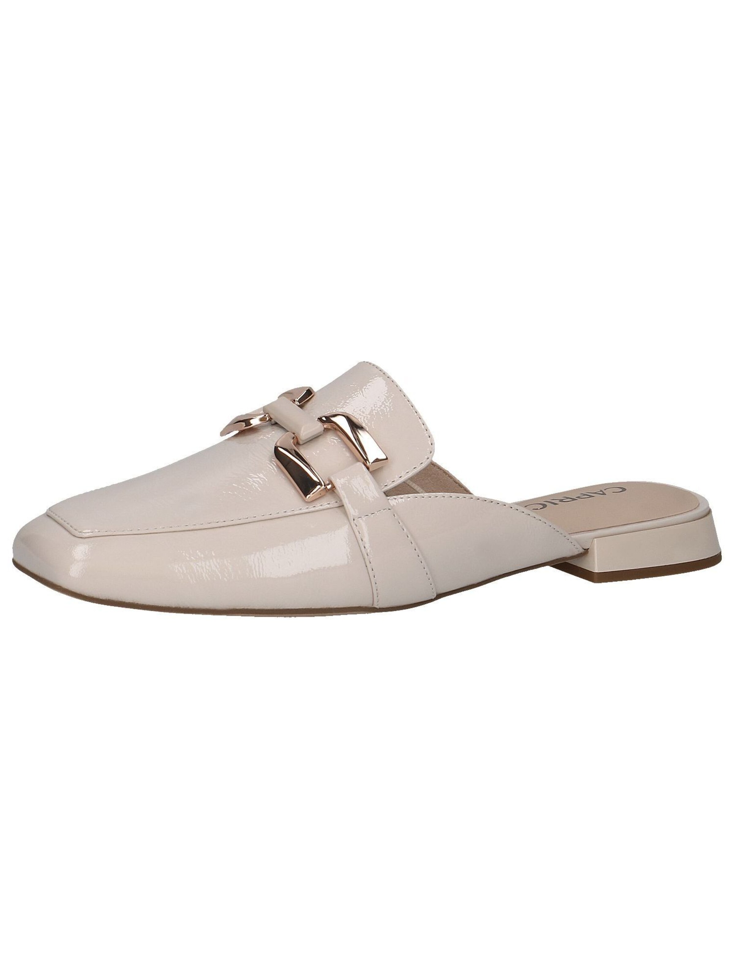 CAPRICE Mule in Beige: front