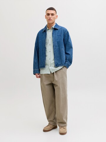 JACK & JONES Regular fit Overhemd 'JJCHAD' in Groen