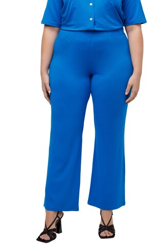 Ulla Popken Regular Pants in Blue: front