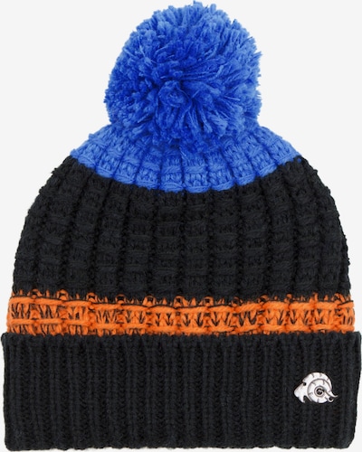 Guggen Mountain Mütze 'Mütze K109 Wintermütze mit Bommel und leichtem Fleecefutter' in schwarz, Produktansicht