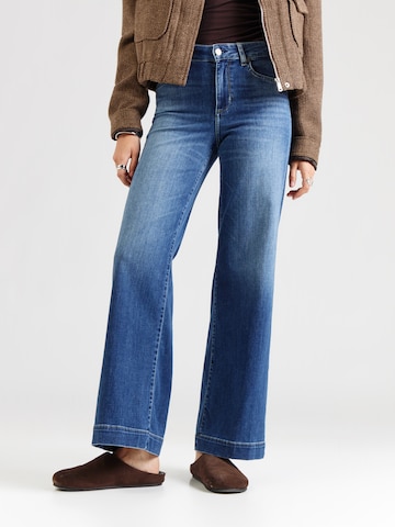 Wide Leg Jean Liu Jo en bleu : devant
