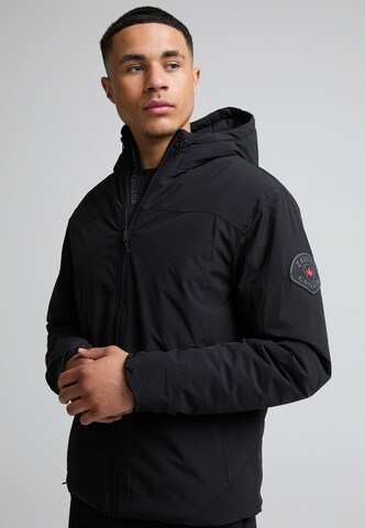 Zavetti Canada Winter Jacket in Black: front