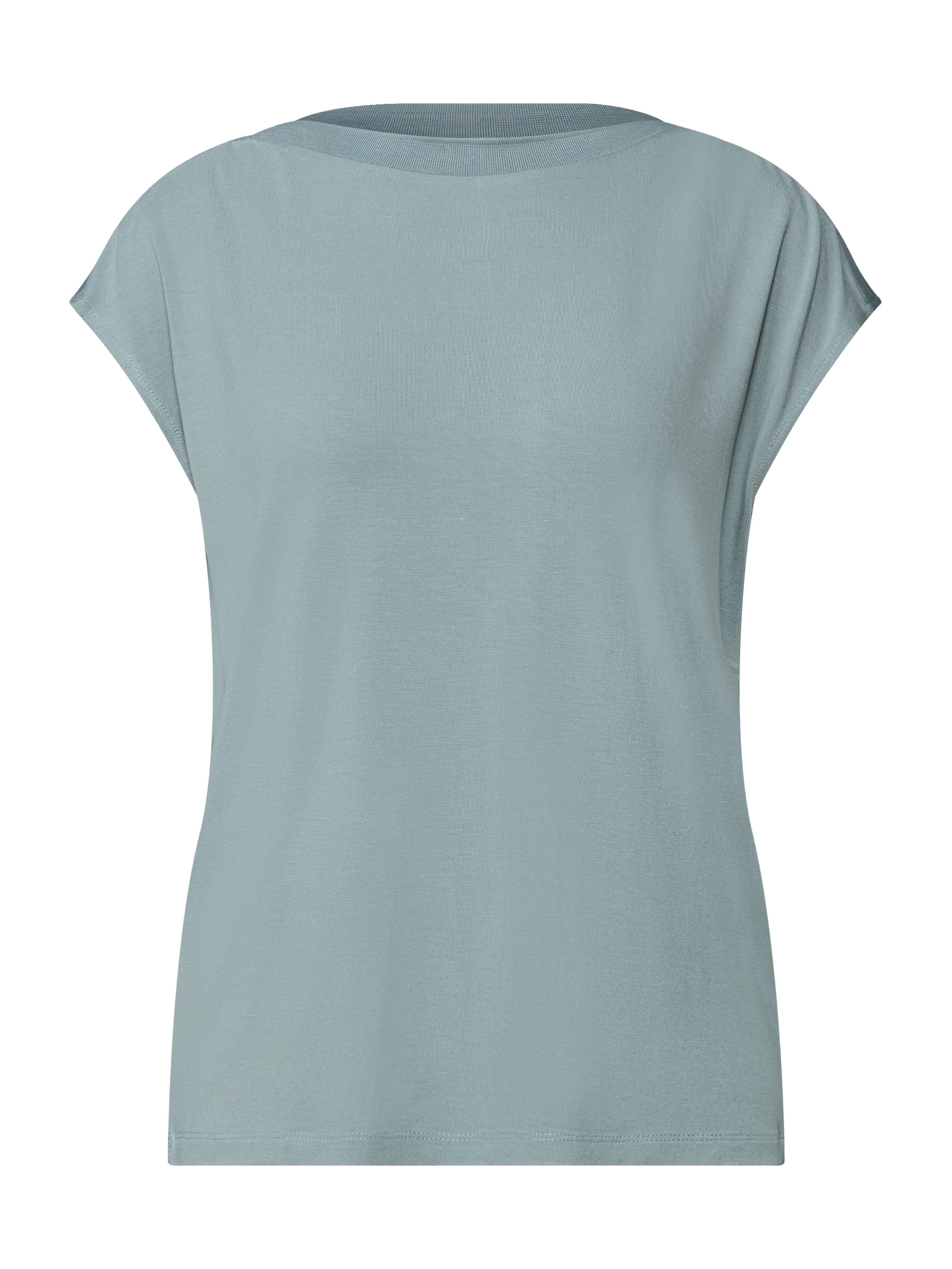 STREET ONE Tričko – modrá: přední strana