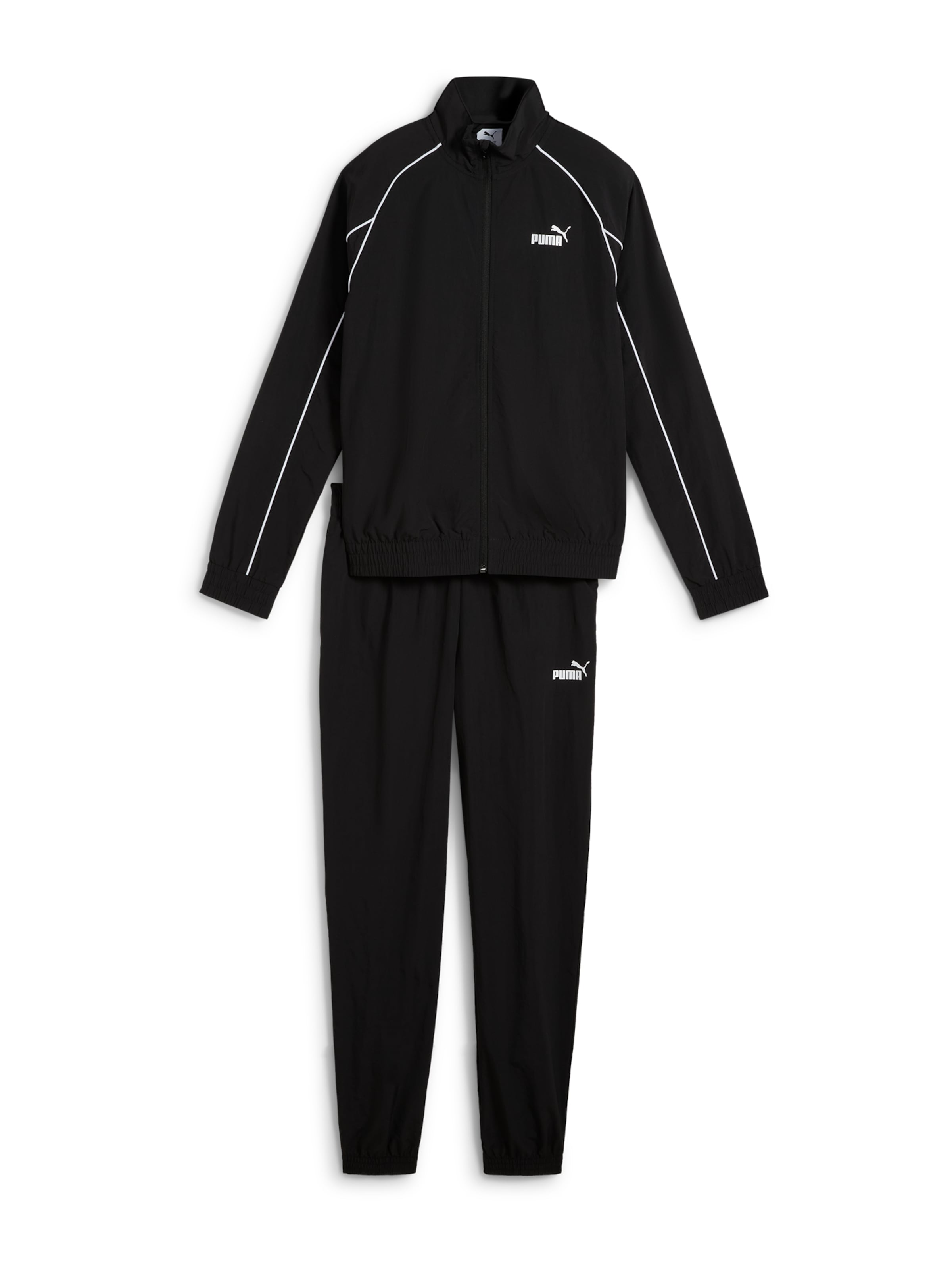 PUMA Treenipuku värissä musta: etupuoli