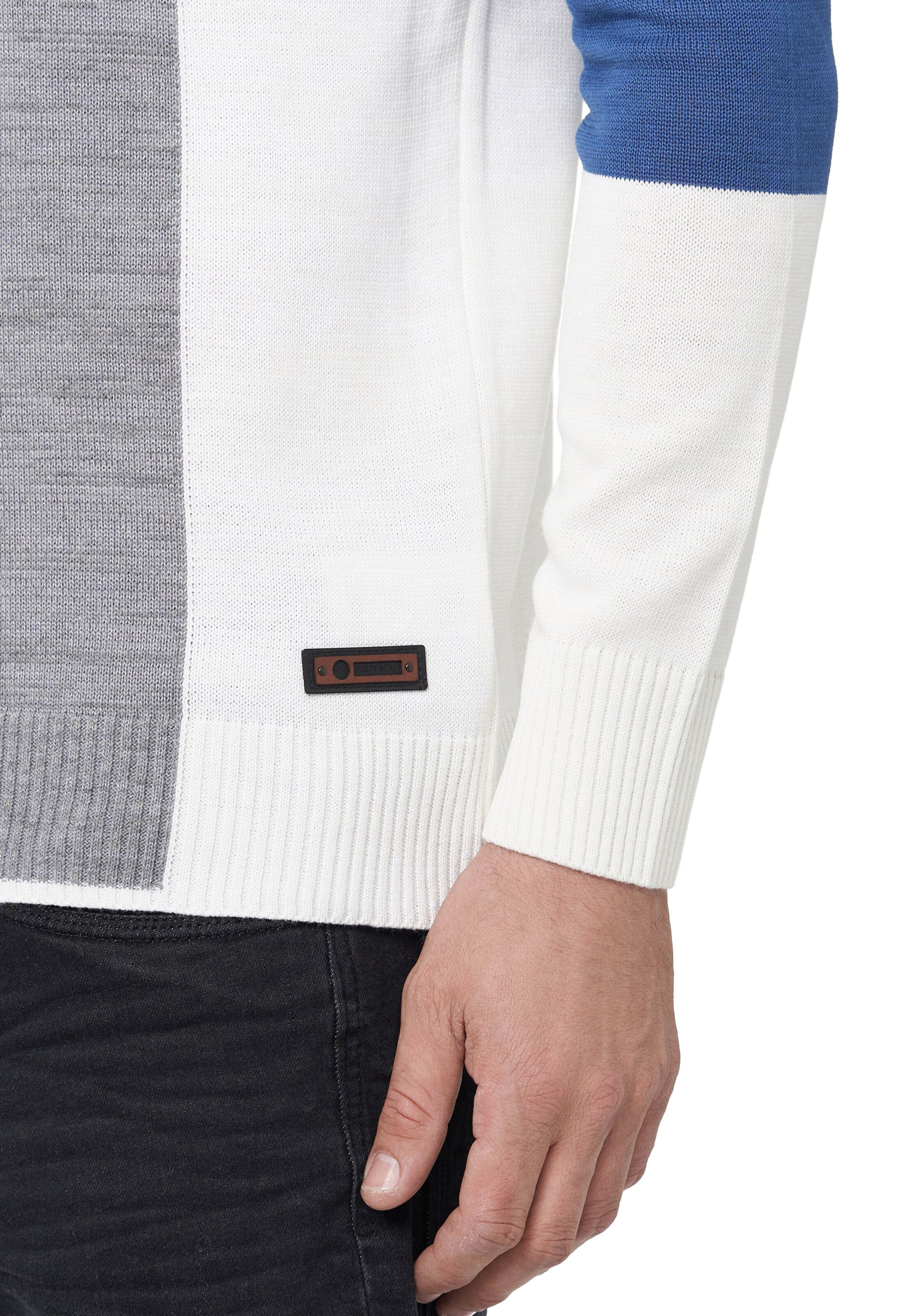 Rusty Neal Pullover in Grau