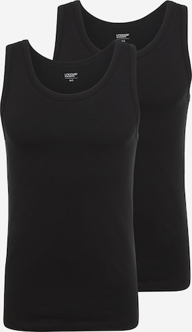 uncover by SCHIESSER Undershirt in Black: front