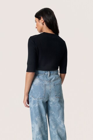 Pull-over 'Spina' SOAKED IN LUXURY en noir