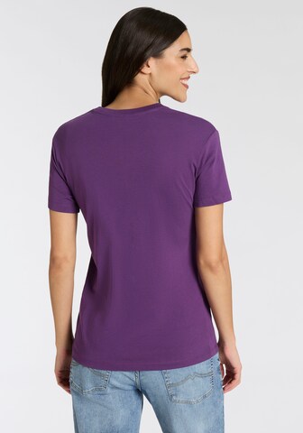 REPLAY Shirt in Purple