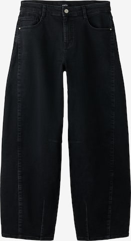 Barrel Jeans di LMTD in nero: frontale