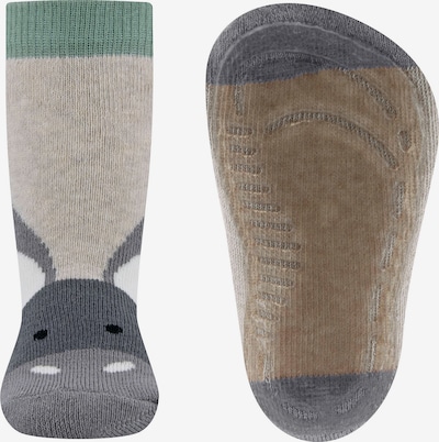 Kojinės 'Esel' iš EWERS, spalva – tamsi smėlio / marga smėlio spalva / antracito spalva / juoda, Prekių apžvalga