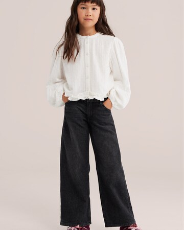 WE Fashion Pluus, värv valge